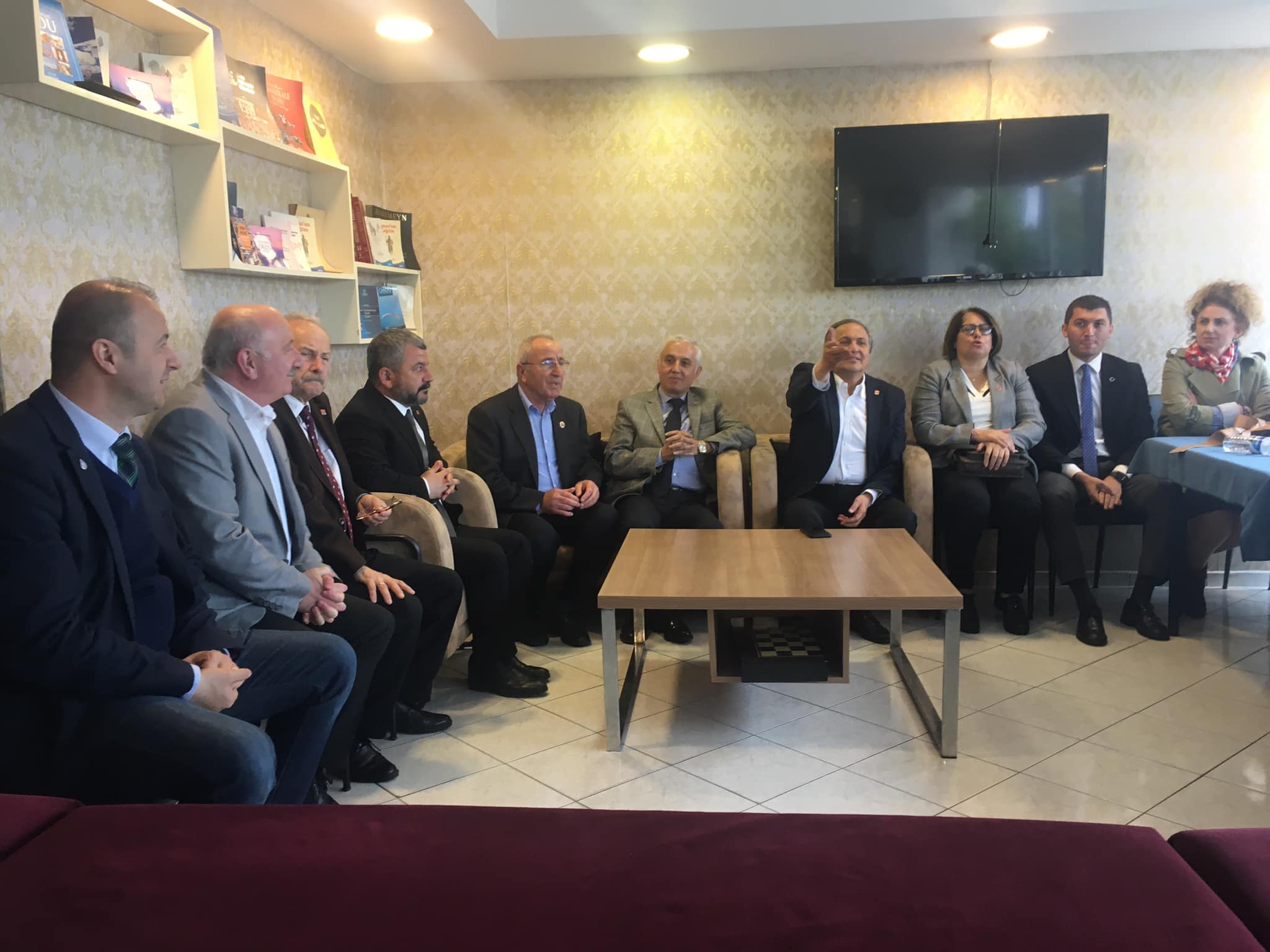 CHP ORDU MİLLETVEKİLİ ADAYI. SEYİT TORUN POLİS EMEKLİLERİ DERNEĞİNİ ZİYARET ETTİ