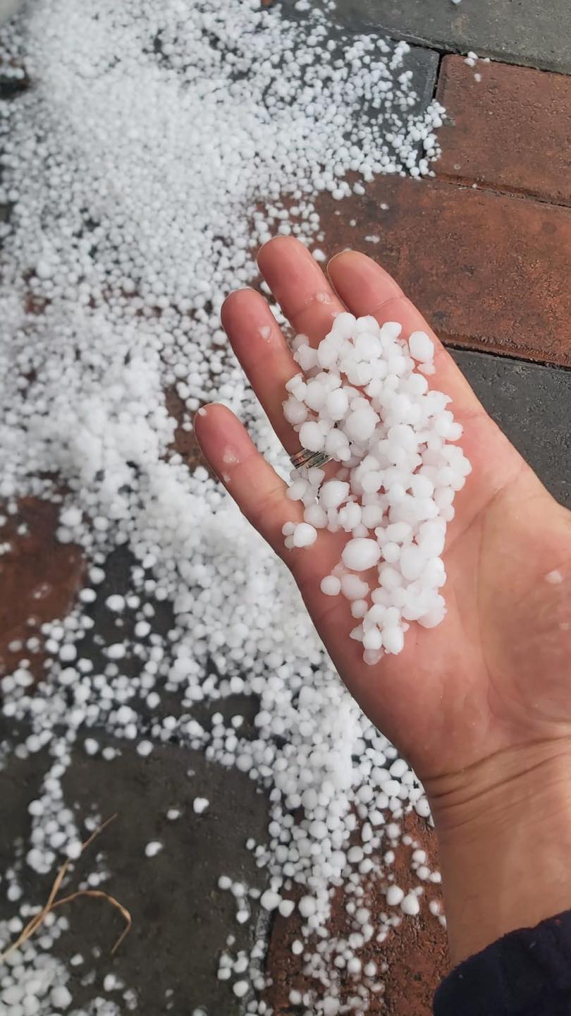 Koyulhisar'ı dolu vurdu