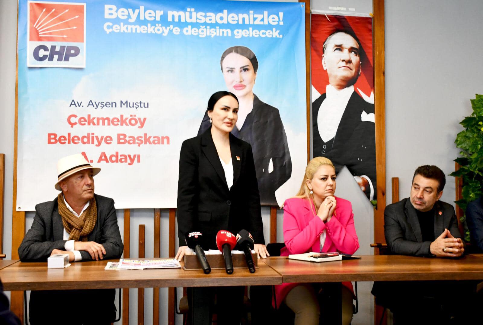 ÇEKMEKÖY BELEDİYE BAŞKAN ADAY ADAYI: AYŞEN MUŞTU: “YEREL BASIN ÖNCELİĞİMİZ OLACAK” DEDİ