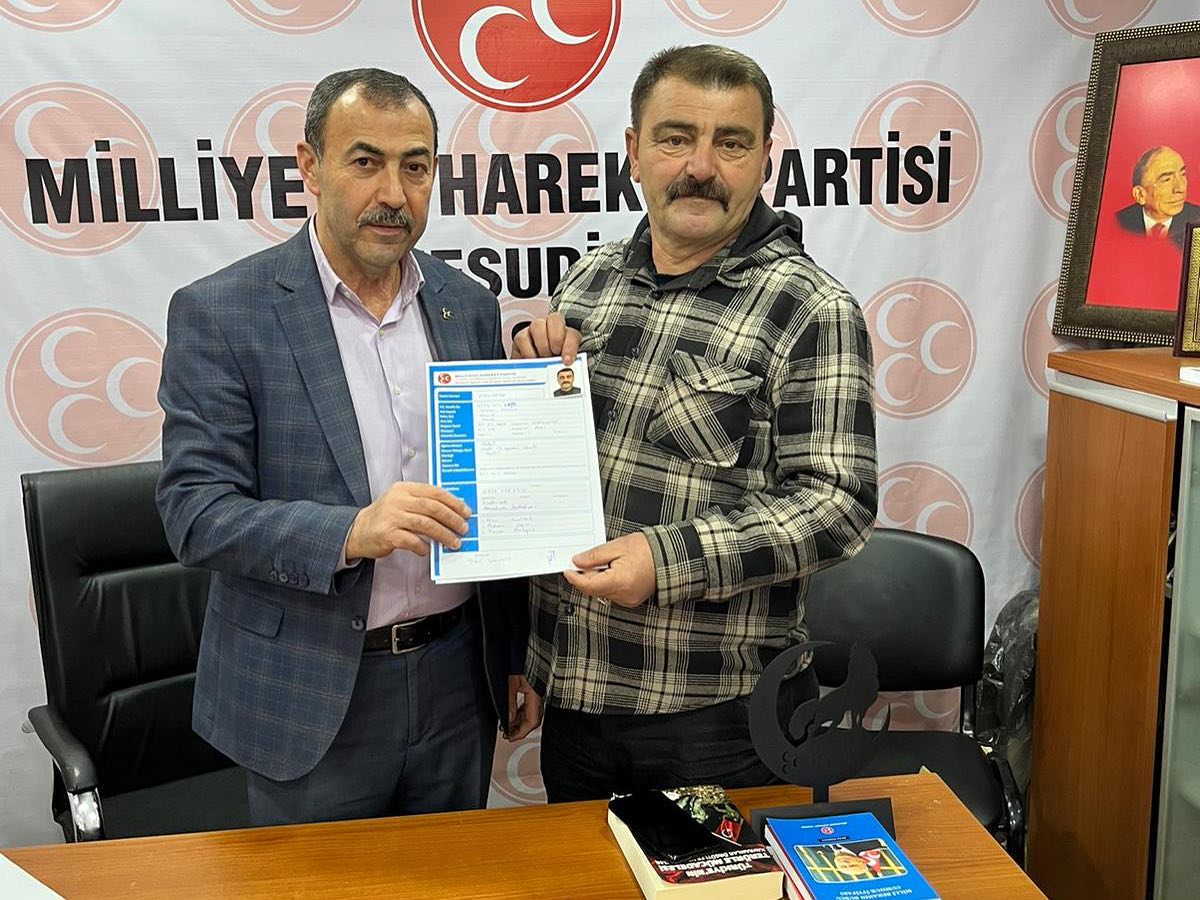 ŞİNASİ KESKİN MHP MESUDİYE BELEDİYE MECLİS ÜYESİ ADAYI