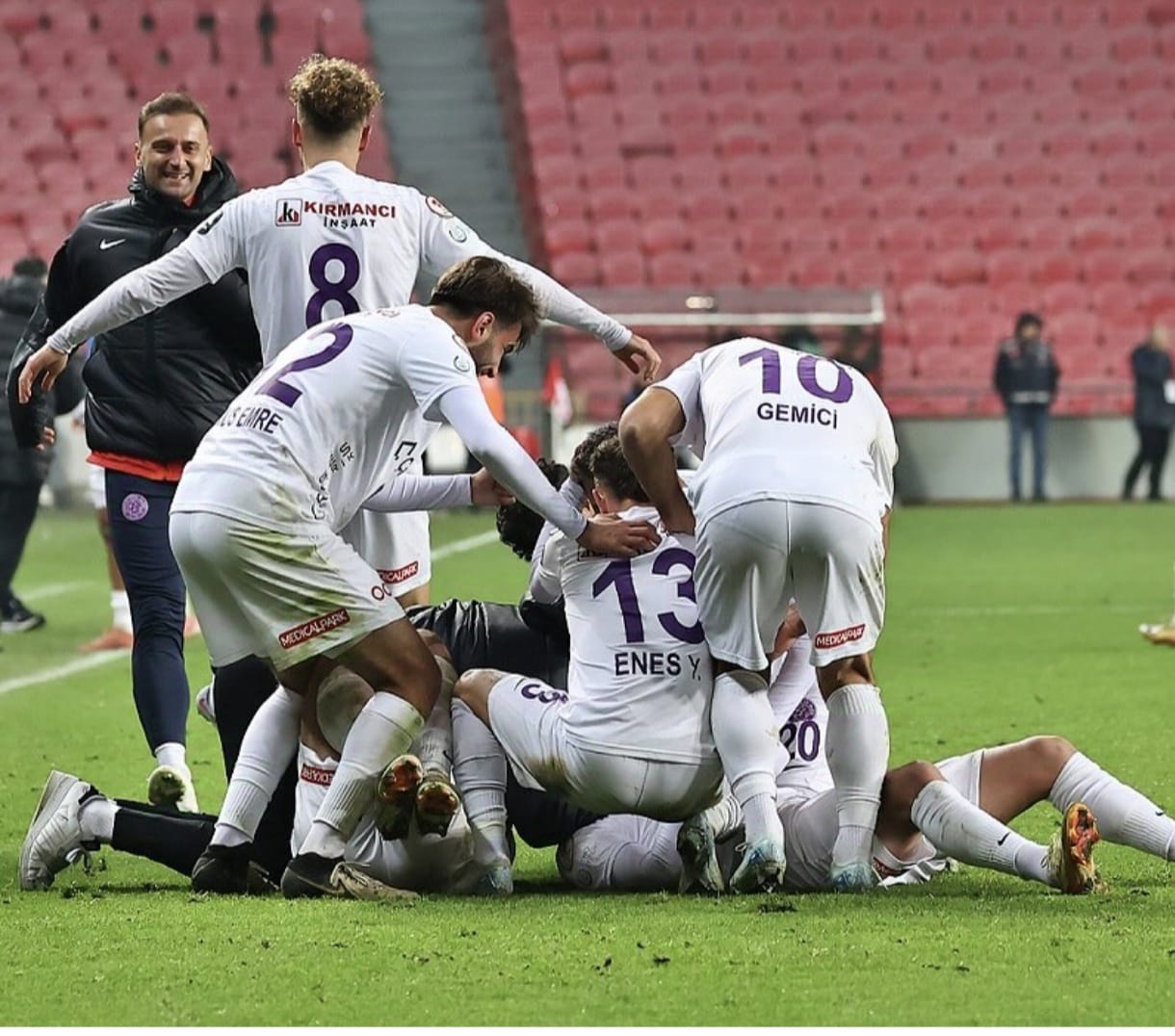 52 ORDUSPOR SAMSUNSPOR'U MAĞLUP 4-2 ETTİ