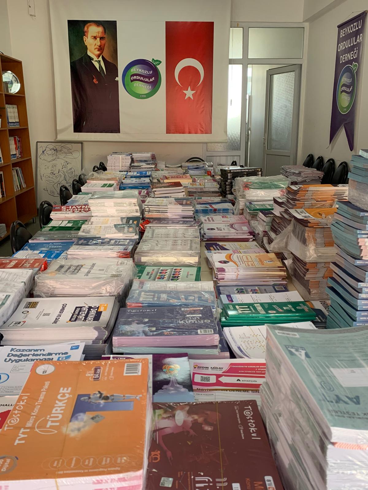 BEYKOZLU ORDULULAR DERNEĞİ ÖĞRENCİLERE KİTAP DAĞITACAK