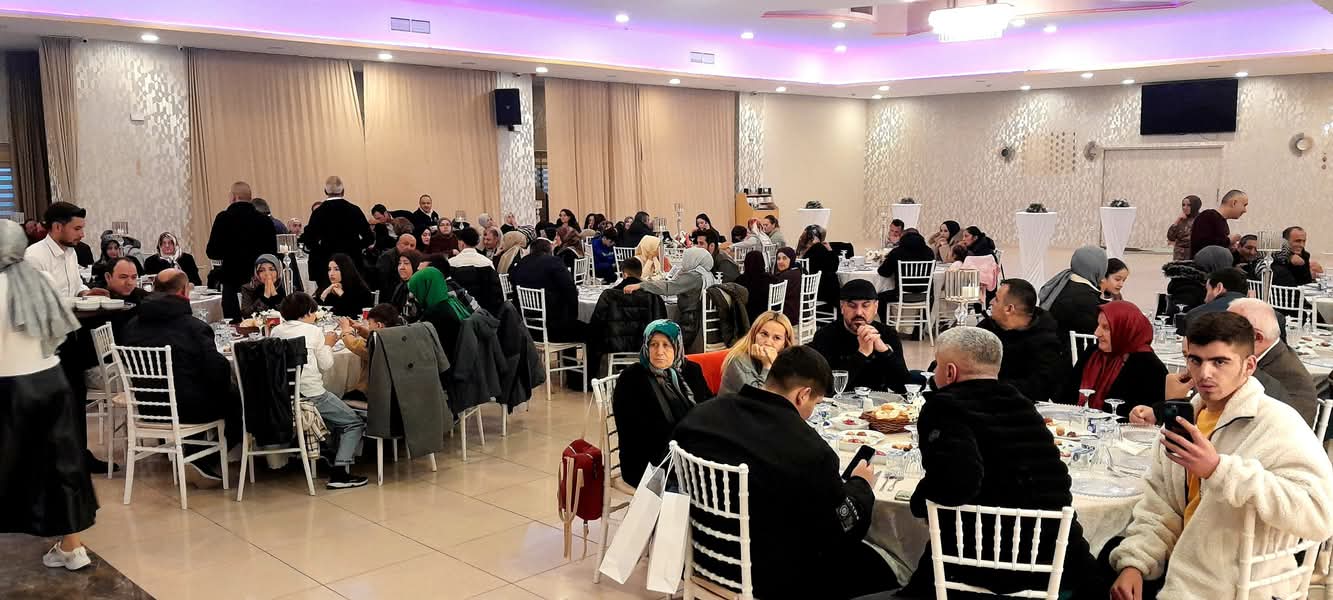 ÇUKURALAN DERNEĞİ'NDEN 400'DEN FAZLA KİŞİYE İFTAR YEMEĞİ İKRAM EDİLDİ