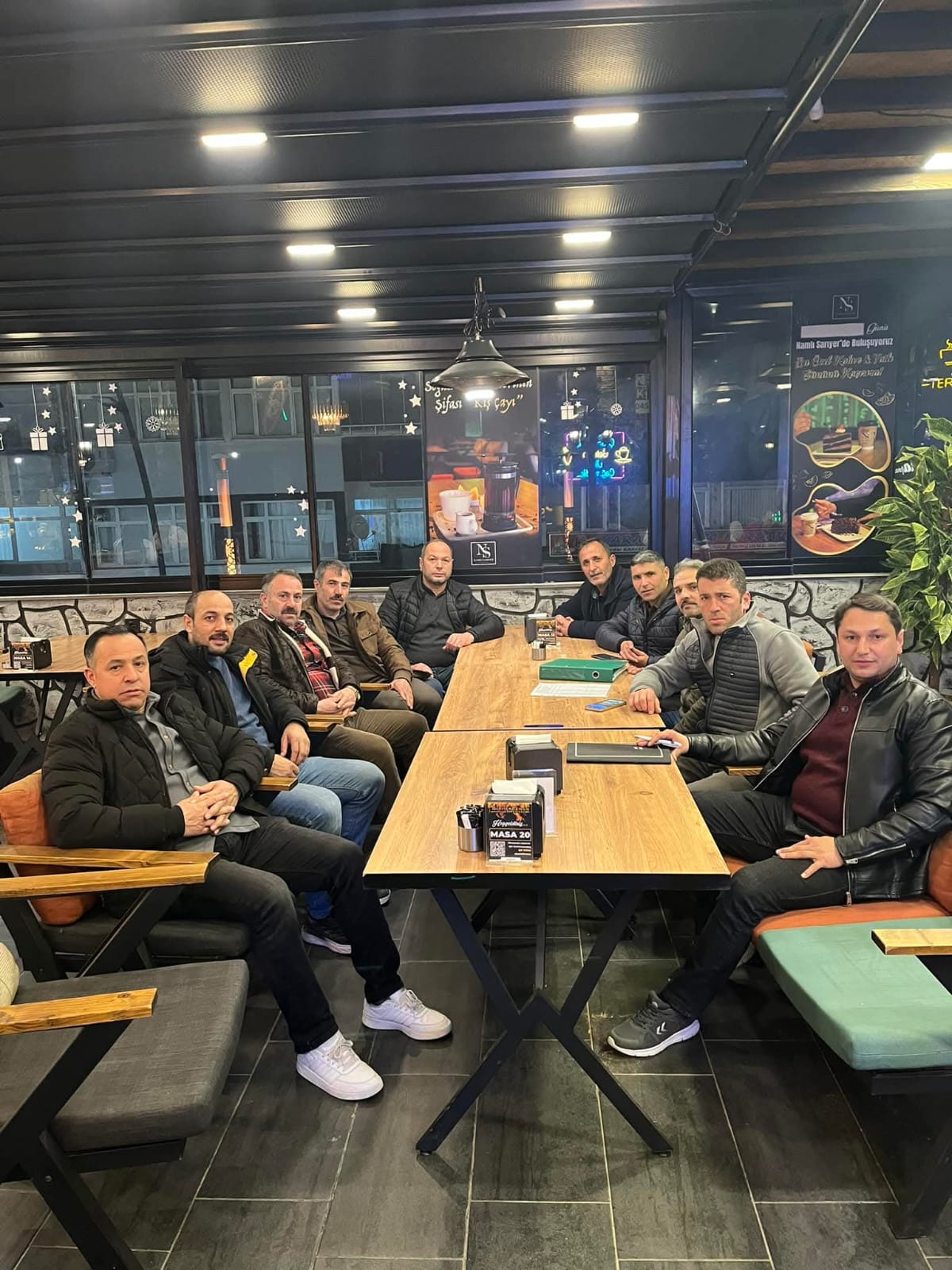 DERİNÇAY DERNEĞİNDE BAŞKAN AHMET ÖZTÜRK