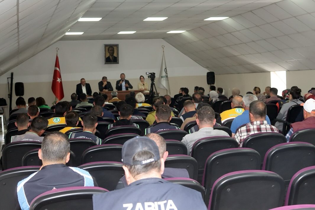 BAŞKAN CENGİZ KOÇYİĞİT, PERSONELİYLE BAYRAMLAŞTI