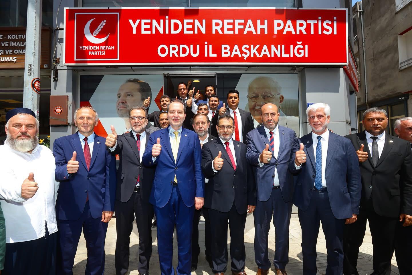 YRP ORDU İL BAŞKANLIĞINA ADEM AĞCA SEÇİLDİ