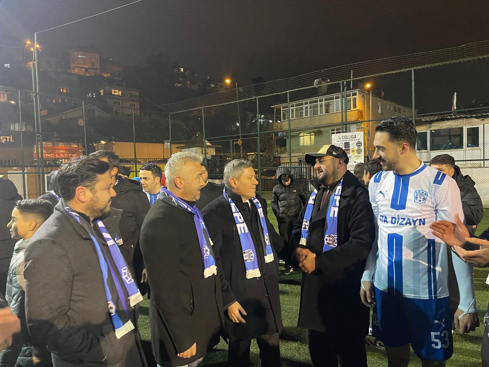 BAŞKAN ÖZKAN AYDOĞAN'I KIŞ VE SOĞUK BİLE DURDURAMIYOR