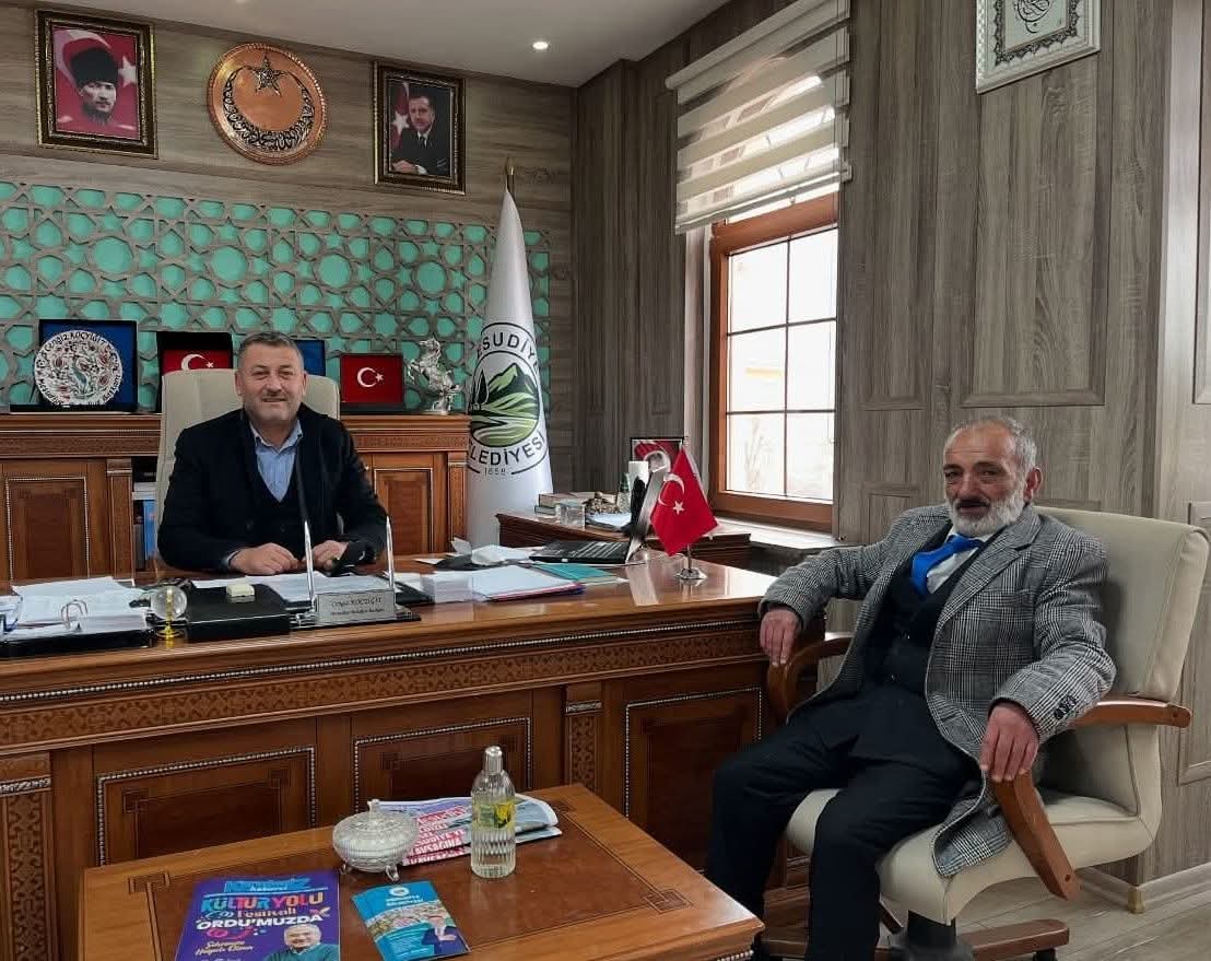 MURAT REİS, BAŞKAN KOÇYİĞİT'E NEZAKET ZİYARETİNDE BULUNDU