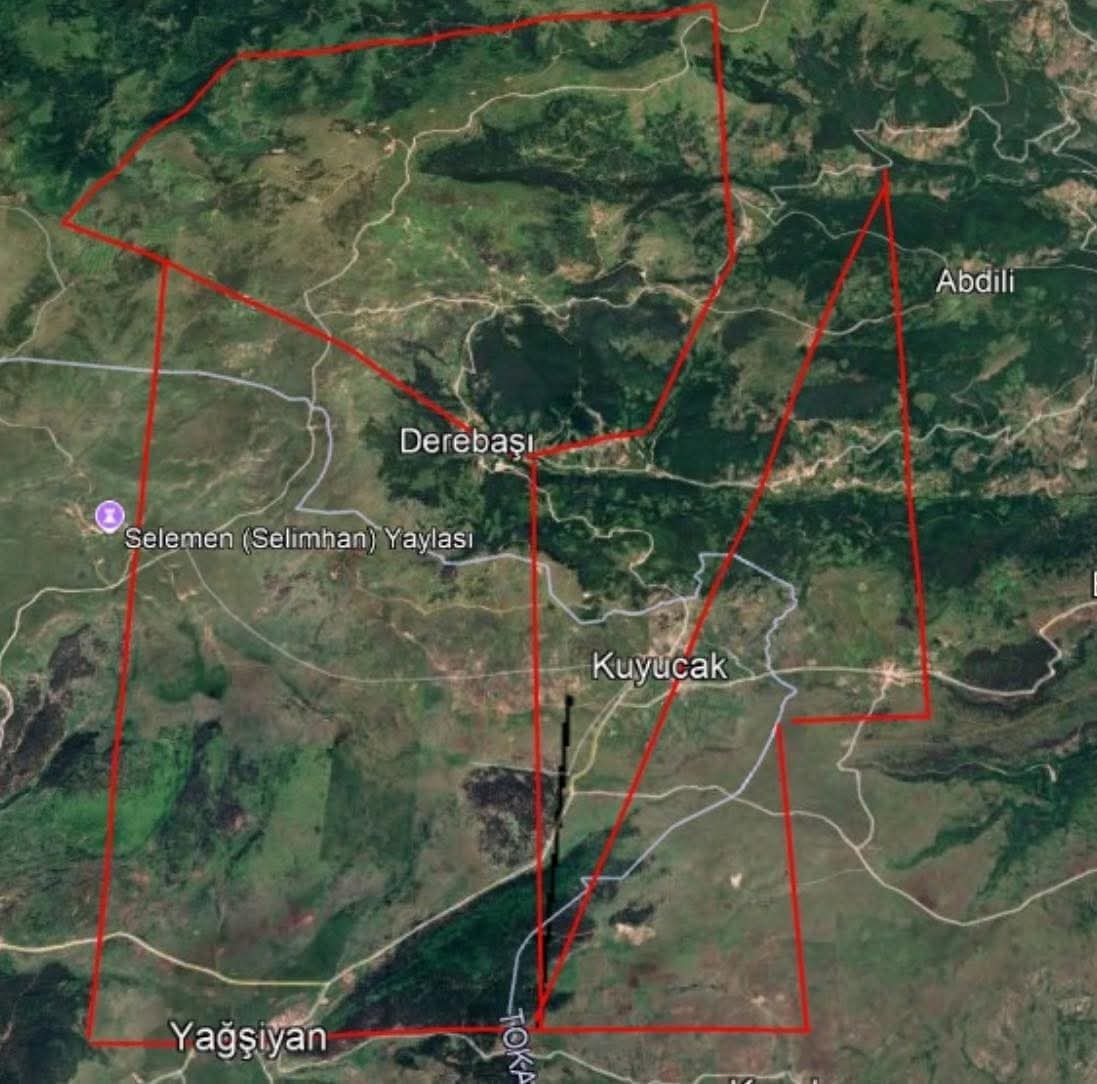 DEREBAŞI, ABDİLİ, YAĞSIYAN, KUYUCAK KÖYLERİNDE MADEN ARAMAYA SON VERİLDİ