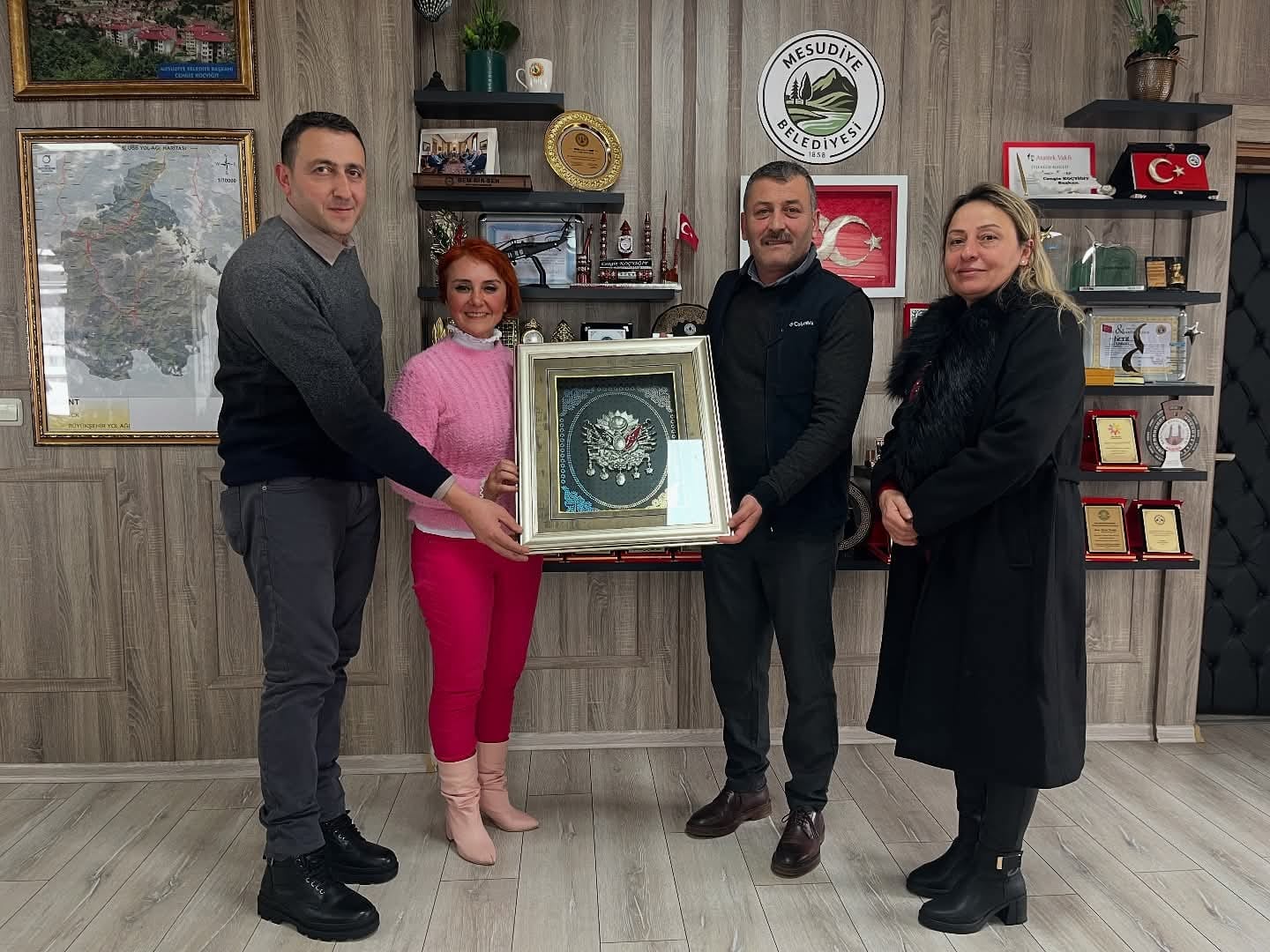 PENDİK ORDULULAR DERNEĞİ'NDEN BAŞKAN KOÇYİĞİT'E ZİYARET