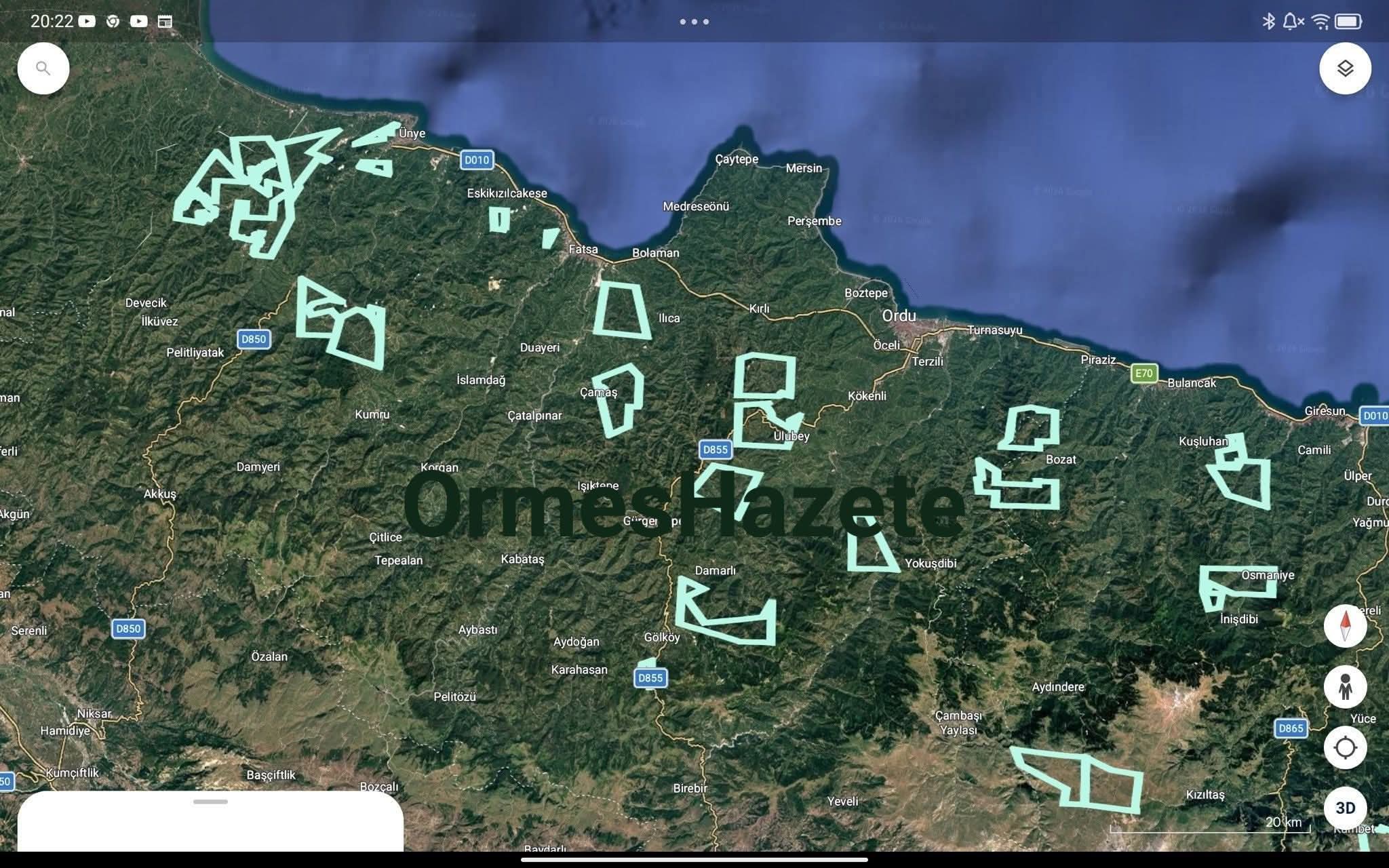 ORDU’DA 18 MADEN SAHASI DAHA İHALEYE ÇIKARILDI