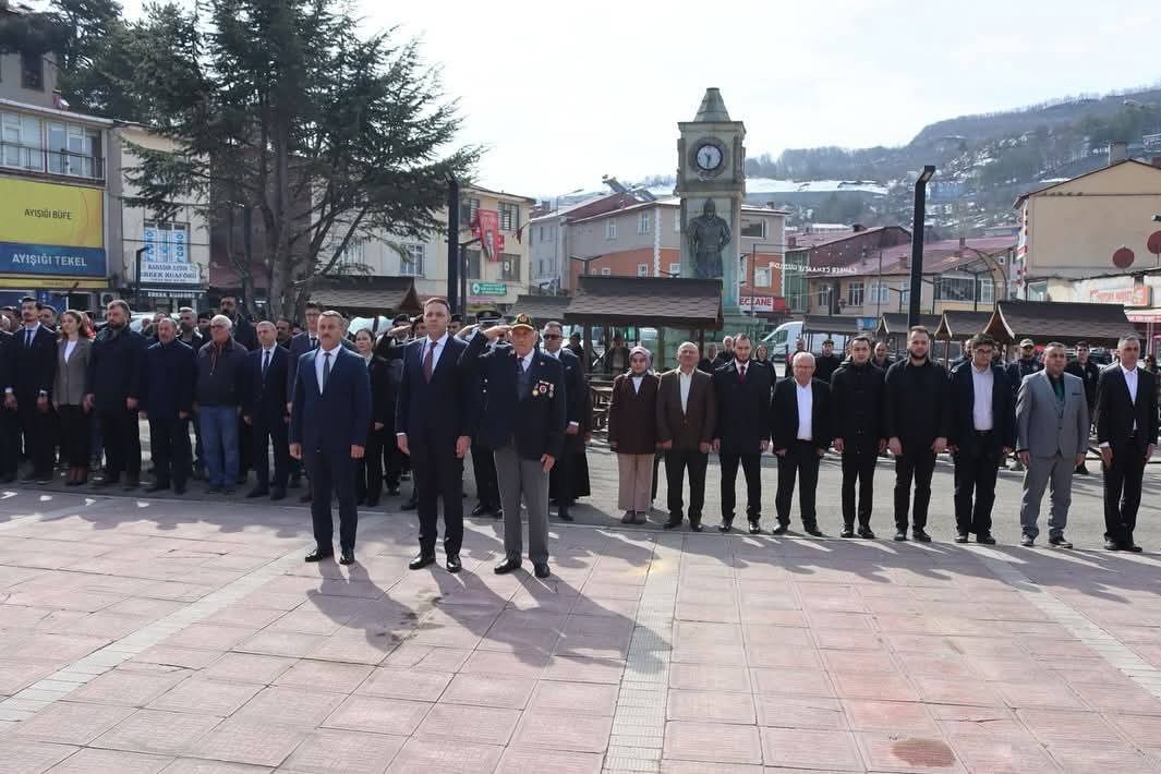 ÇANAKKALE ZAFERİ MESUDİYE İLÇESİNDE TÖRENLE KUTLANDI