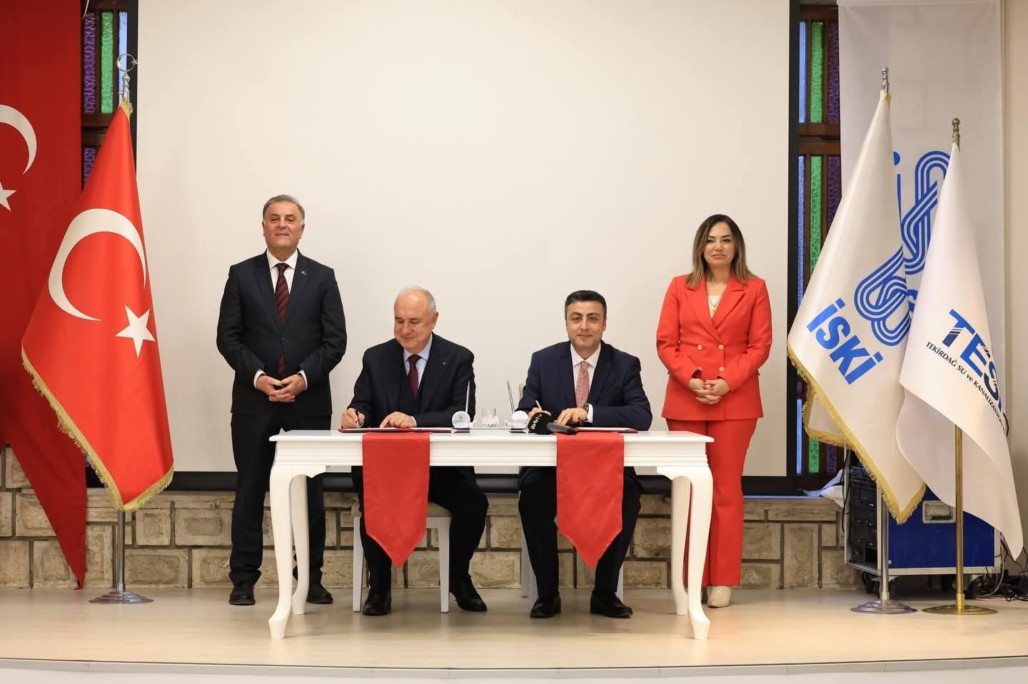 İSTANBUL İSKİ İLE TEKİRDAĞ TESKİ ARASINDA İŞ BİRLİĞİ YAPILDI